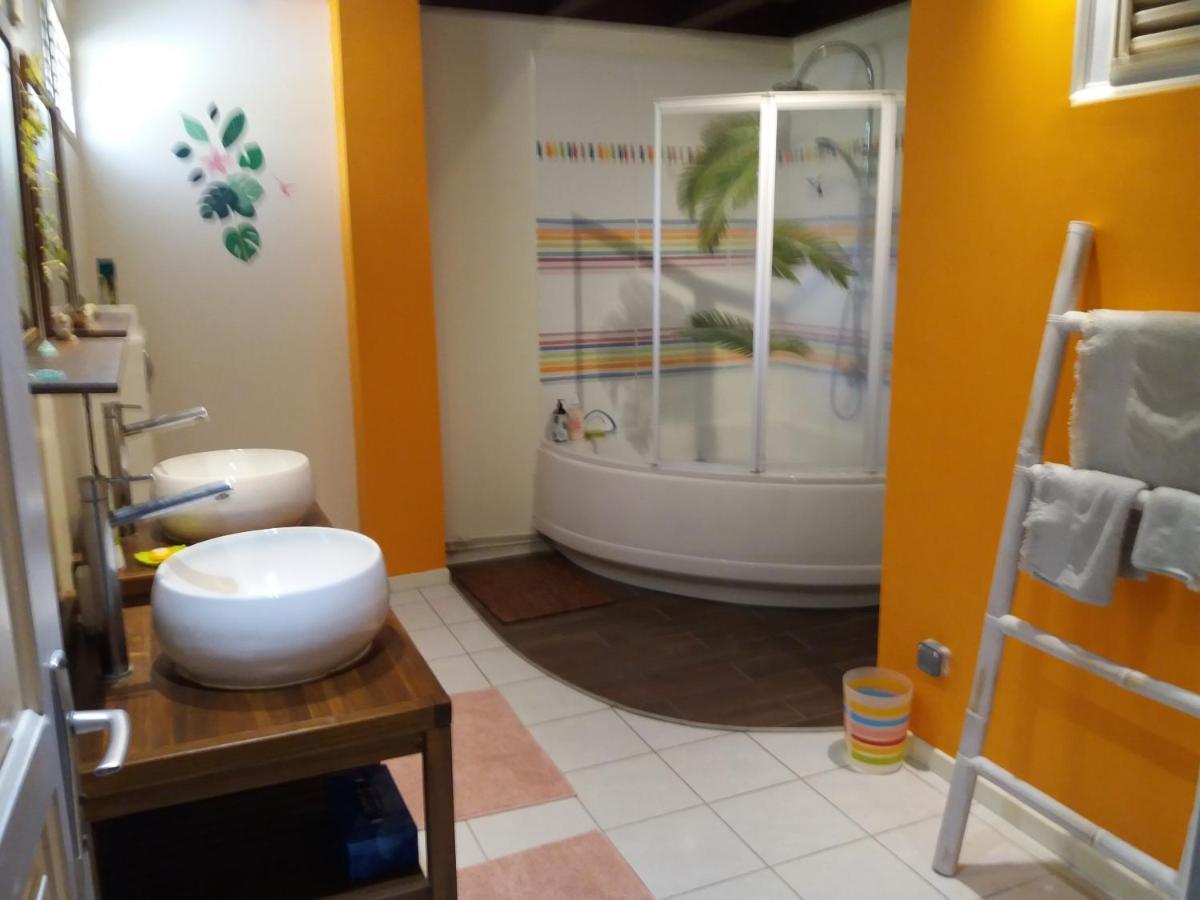 Chambre D'Hote Et Loft Dans Maison De Charme Piscine A Debordement La Villa Gialla Шельшер Экстерьер фото